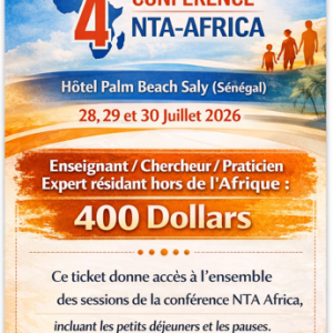 Enseignant / Chercheur / Praticien / Expert résidant hors de l’Afrique