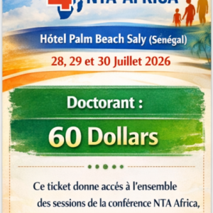 Ticket doctorant (Doctoral Student)